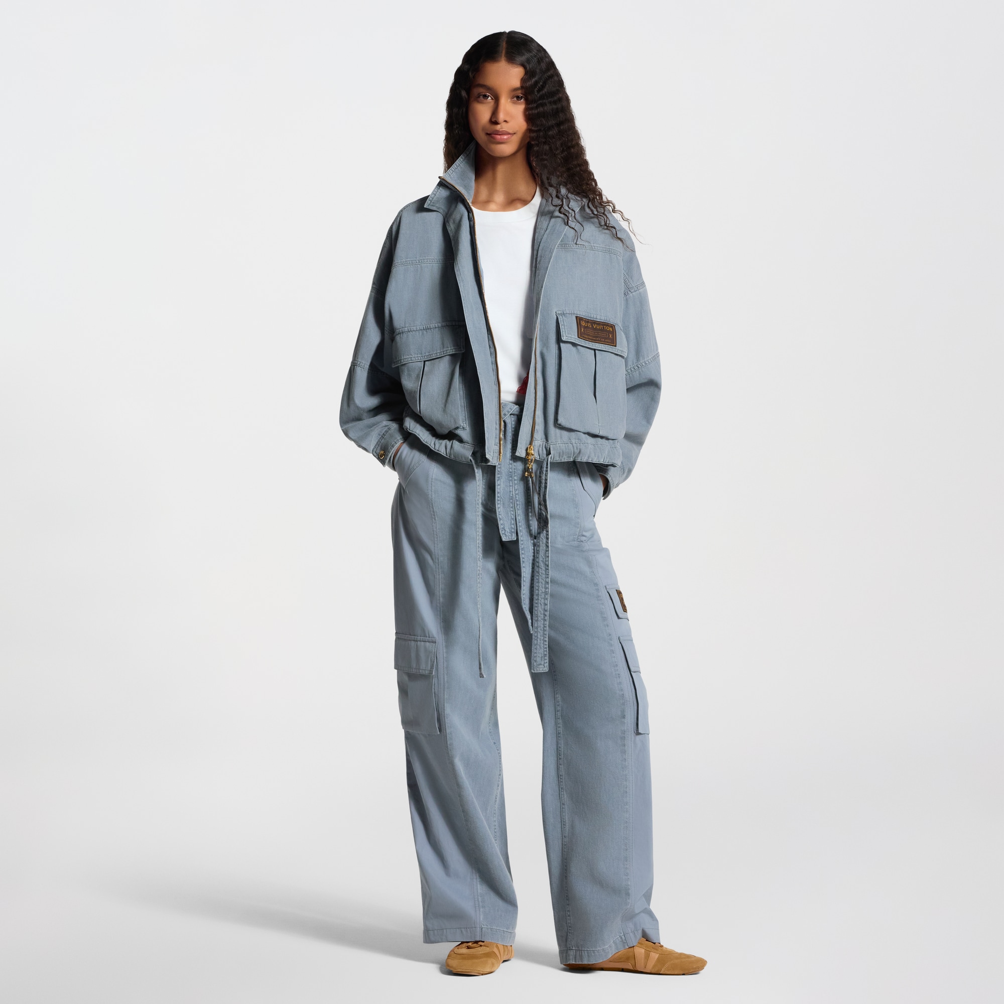 20AW☆未使用級】LOUIS VUITTON クラウドジャガードニット L 여성 의류